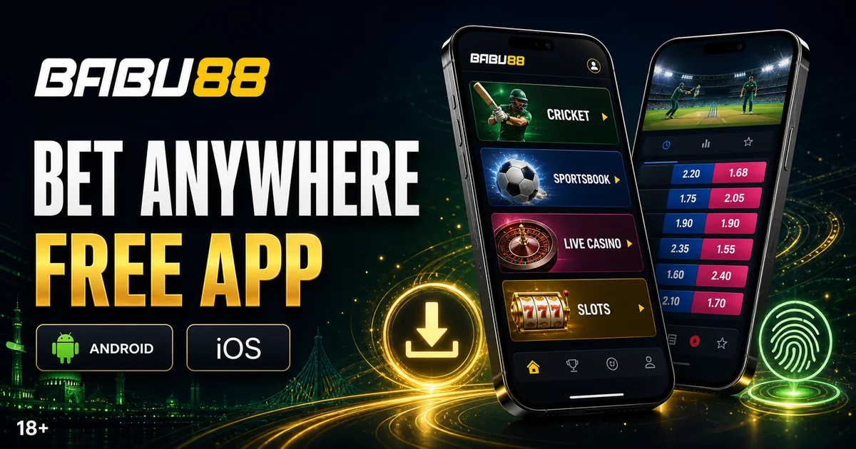 Babu88 app download for Android APK and iOS — bet anywhere in Bangladesh with the free mobile app